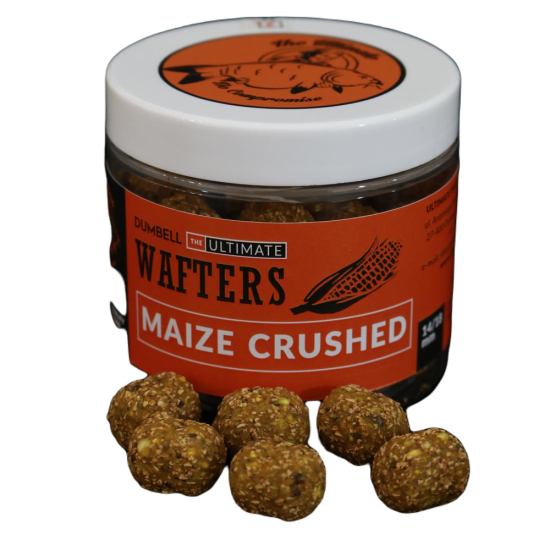 THE ULTIMATE  MAIZE CRUSHED DUMBELL WAFTERS 14/18mm